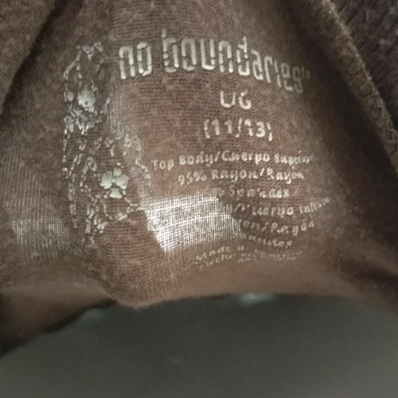 No boundaries brown knit blouse - Picture 8 of 8